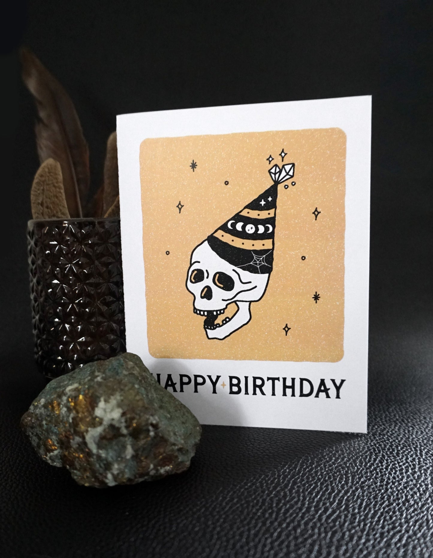 Skull Birthday Card