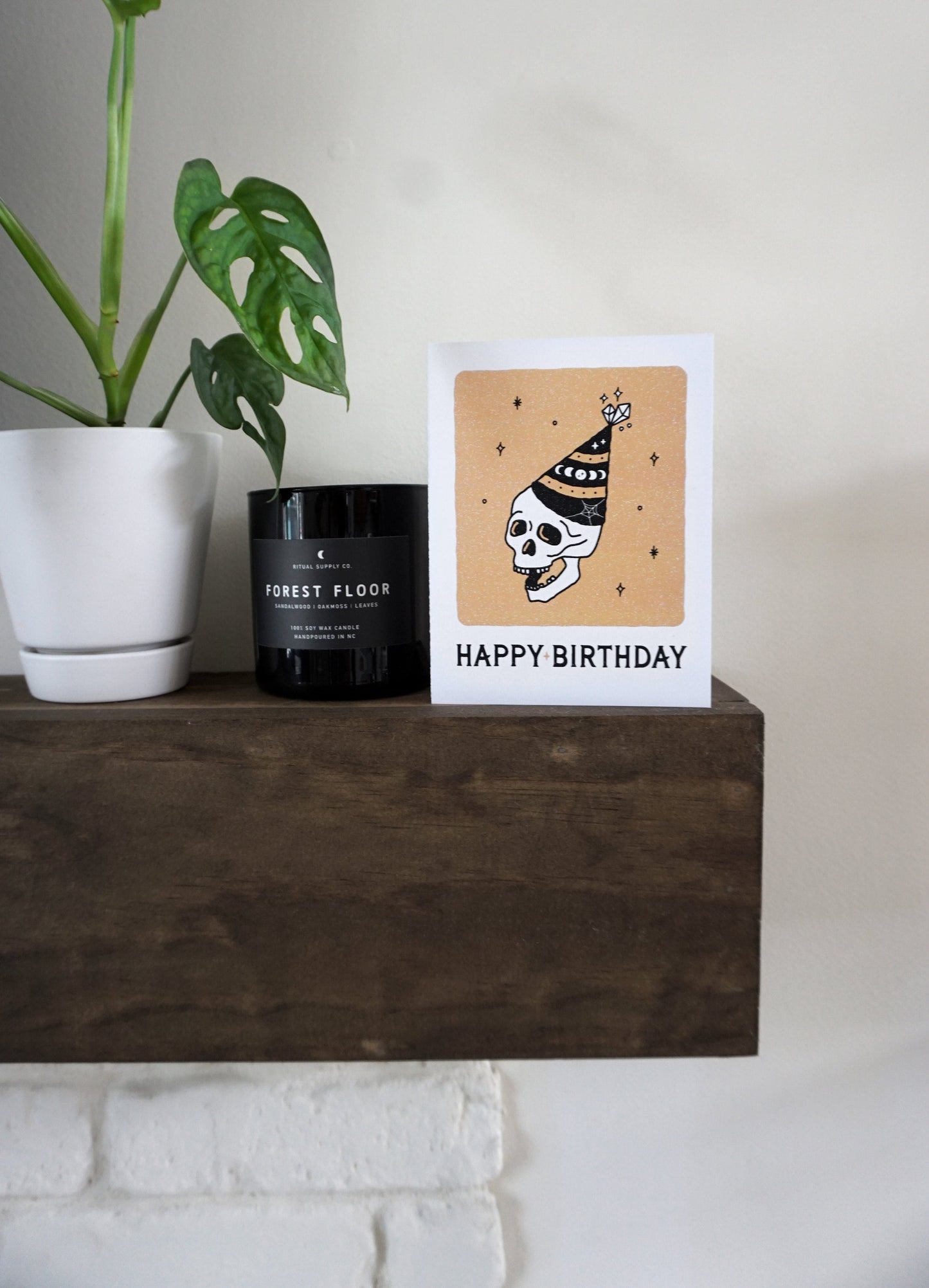 Skull Birthday Card
