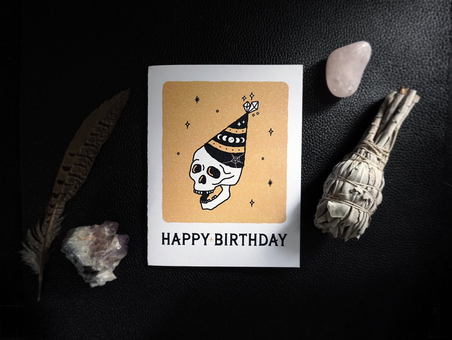 Skull Birthday Card