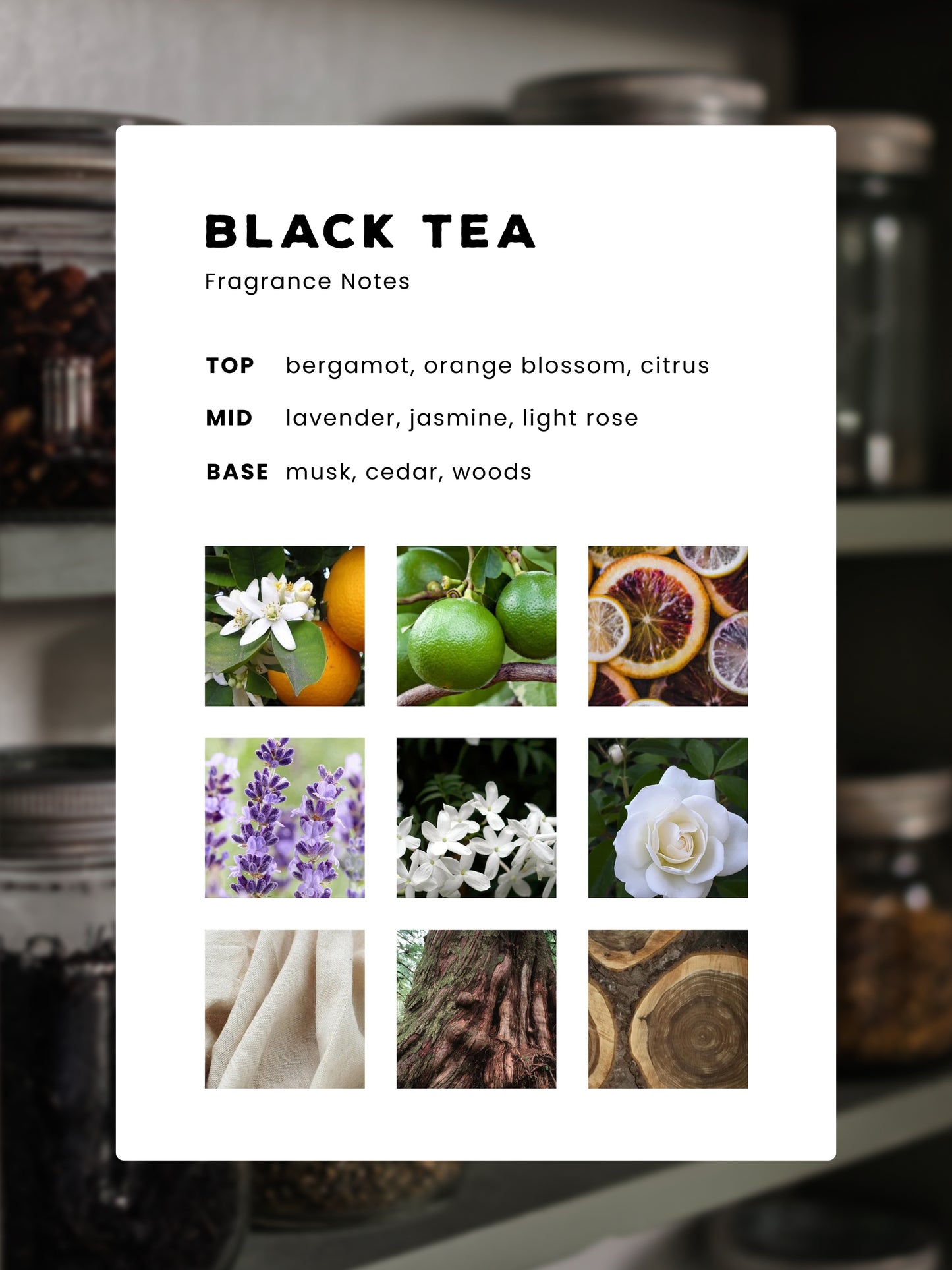 Black Tea Candle