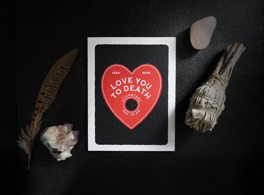 Ouija Love Card