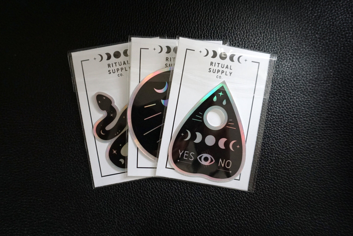 Ouija Planchette - Holographic Sticker