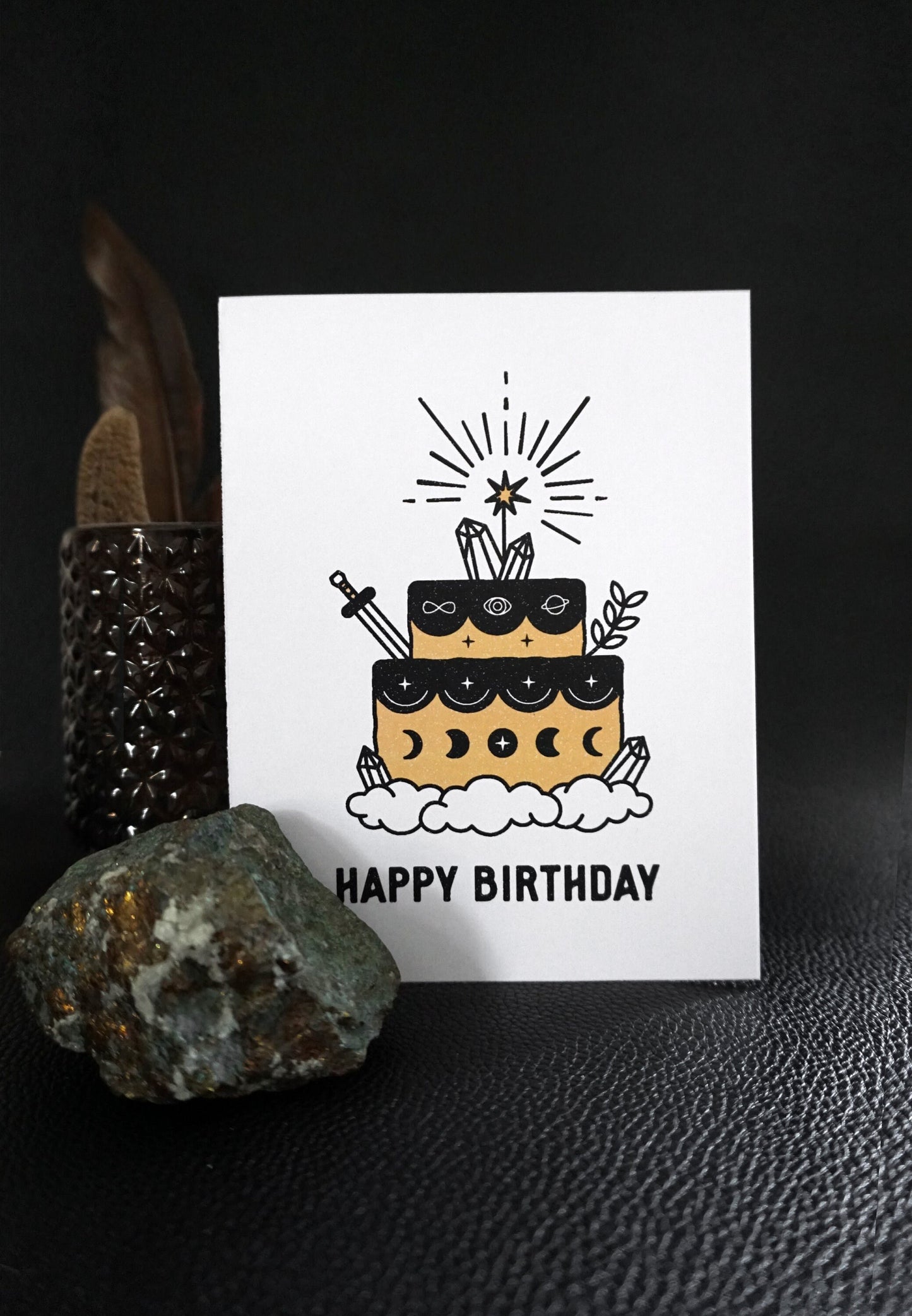 Mystical Cake Birthday Card
